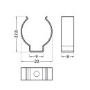 Brumberg 53095260 Halter-Set 2x Schraube / 2x Halter