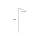 Brumberg 58140080 Stehleuchte mit Schirm G9 1 x 48 W 230V AC