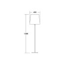 Brumberg 58160150 Stehleuchte mit Schirm E27 1 x 100 W...