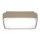 Brumberg 58194003 KORI LED-Anbauleuchte 380 x 380 mm mit Indirektanteil Quadratisch 230V AC 15W 3000K Braun grau