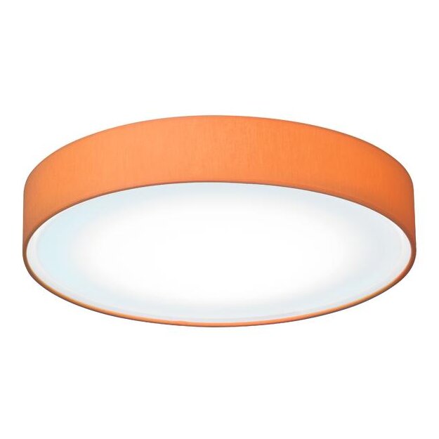 Brumberg 58214003 LED-Anbauleuchte mit Stoffschirm 230V AC 25W 3000K Rund Orange