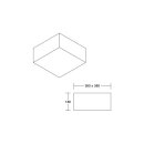 Brumberg 58233000 Anbauleuchte mit Stoffschirm 230V AC...