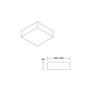 Brumberg 58237000 Anbauleuchte mit Stoffschirm 230V AC...