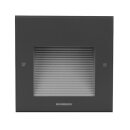 Brumberg 60208183 LED-Wandeinbauleuchte Strukturschwarz