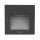 Brumberg 60208183 LED-Wandeinbauleuchte Strukturschwarz