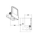 Brumberg 60803644 50 W Fluter MATRIX 4000K LED-Fluter 50W...