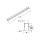 Brumberg 77024073 LED-Einbauprofil DALI 3000K Mikroprisma