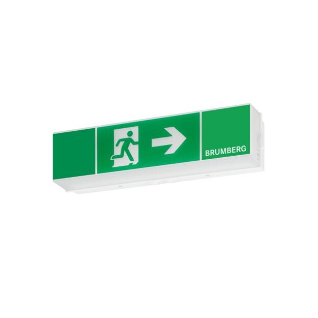 Brumberg 79130004 LED-Rettungszeichenleuchte 2,4W Erkennungsweite 18m Wandanbau