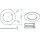 Brumberg 81004070 Reduzierring 120 mm DA 68-74 mm Weiß