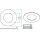 Brumberg 81008080 Reduzierring 150 mm DA 83 mm Schwarz