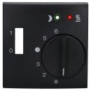 Berker 16721606 Zentralstück für Fußbodentemperaturregler inkl. Fühler B.X Anthrazit matt