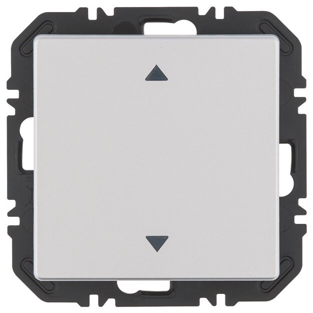 Berker 24116284 Wandsendermodul EnOcean mit Wippe mit Aufdruck Symbol Pfeile Q.X Alu samt