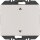 Berker 24117204 Wandsendermodul EnOcean mit Wippe mit Aufdruck Symbol Pfeile K.5 Edelstahl matt