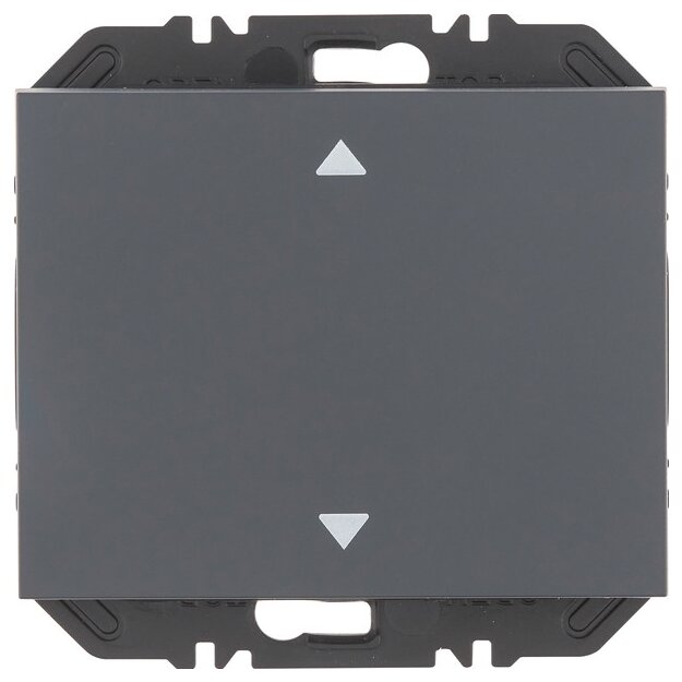 Berker 24117206 Wandsendermodul EnOcean mit Wippe mit Aufdruck Symbol Pfeile K.1 Anthrazit matt