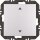 Berker 24118204 Wandsendermodul EnOcean mit Wippe mit Aufdruck Symbol Pfeile B.X Alu matt