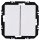 Berker 24126189 Wandsendermodul EnOcean mit Wippe 2-fach Q.X Polarweiß samt