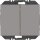 Berker 24127034 Friends of Hue Tasten mit Wippe 2-fach K.5 Edelstahl lackiert