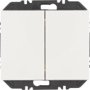 Berker 24127109 Wandsendermodul EnOcean mit Wippe 2-fach...