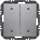 Berker 24128204 Wandsendermodul EnOcean mit Wippe 2-fach mit Symbol Pfeile B.X Alu matt