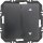 Berker 24128306 Wandsendermodul EnOcean mit Wippe 2-fach einseitig mit Symbol Pfeile S.1 Anthrazit matt