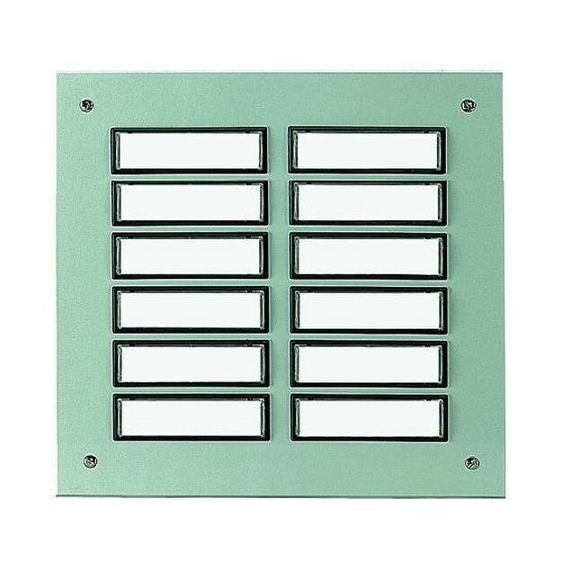 Grothe 55832 Etagenplatte Aluminium Silber eloxiert EV1 ETA 866 EV1
