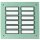 Grothe 55832 Etagenplatte Aluminium Silber eloxiert EV1 ETA 866 EV1