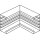 Kleinhuis BI1308.3 Inneneck 90° mit Bodenlochung 133x66 mm Kunststoff PVC-hart RAL 9010 Reinweiß