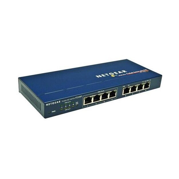 Grothe 74410 POE-Switch 10 - 100 Mbit-s IP 1039/44