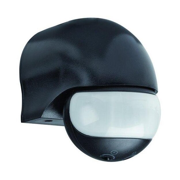 Grothe 94515 Bewegungsmelder Mini 180 230 V AC 1000 W 400 W (Kapazität) McGuard mini BM180 Schwarz