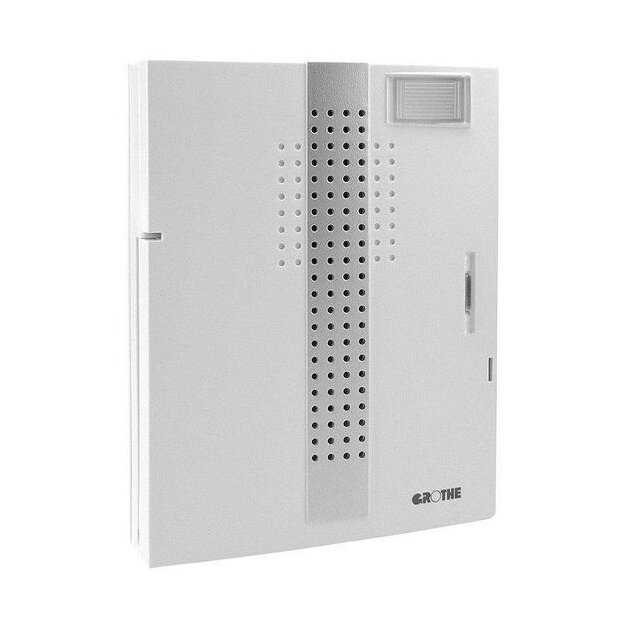 Grothe 43372 Funkgong Set Mistral 300M Weiß/Silber
