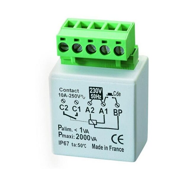 Grothe 5454351 Treppenlicht-Zeitschalter Unterputz MTM2000E