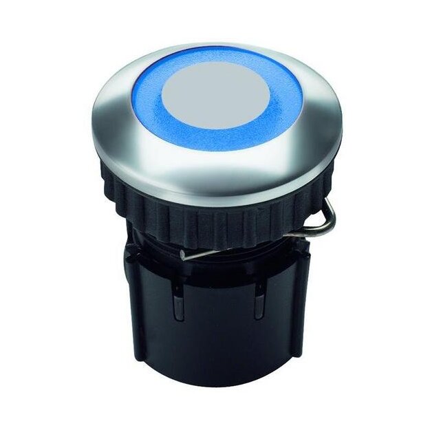 Grothe 63252 Klingeltaster LED-Ring Blau Protact 240 LED