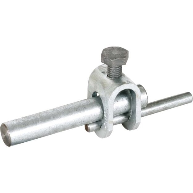 Dehn 380020 Stangenklemme St/tZn für Rd 8-10/Rd 16mm FSK 8.10 16 SKM10X25 STTZN