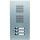 Grothe 78713 Türstation EV1 Silber eloxiert EV1 TS 787 1-3