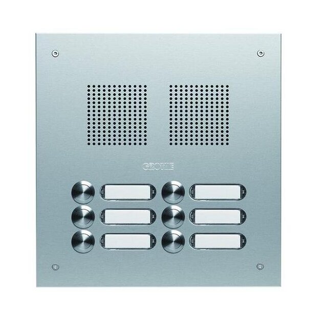 Grothe 78723 Türstation EV1 Silber eloxiert EV1 TS 787 2-3