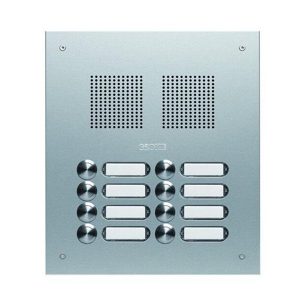 Grothe 78724 Türstation EV1 Silber eloxiert EV1 TS 787 2-4