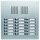 Grothe 78736 Türstation EV1 Silber eloxiert EV1 TS 787 3-6