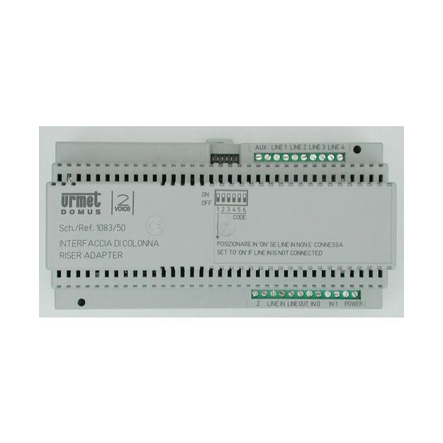 Grothe 74748 Steigleitung-Schnittstelle 2Voice-Technologie VZ 1083/50