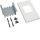 Hager UC31LH33M Bausatz universN 450x250mm für Leistungsschalter H3 + P630A 3-polig mit Motor