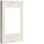 Hager UC31ST1 Bausatz universN 450x250mm für 1 Trenner NH1 auf Montageplatte