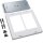 Hager UC32ST1 Bausatz universN 450x500mm für zwei Trenner NH1 auf Montageplatte