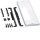 Hager UC41L60 Bausatz universN 600x250mm für 4 NH00-Leisten auf Sammelschienensystem 60/3-polig