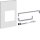 Hager UC52LAW23 Bausatz universN 750x500mm für ACB HW1 Fix IP54 3-Feld 400mm Tiefe