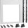 Hager UC53L83S Bausatz universN 750x750mm für 7 NH1-3 Leiste auf Sammelschienensystem 185mm