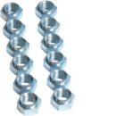 Hager UVZ2M12SM Setzmutter M12 für Sammelschienen 12...