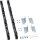 Hager UZ83S3S SaS-Träger universN 3-polig 185 mm bis Cu 100x10 mm Tiefenmontage 2 Stück