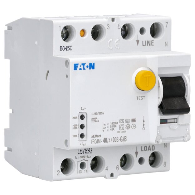 eaton 167893 FRCDM-40/4/003-G/B Digitaler FI-Schalter