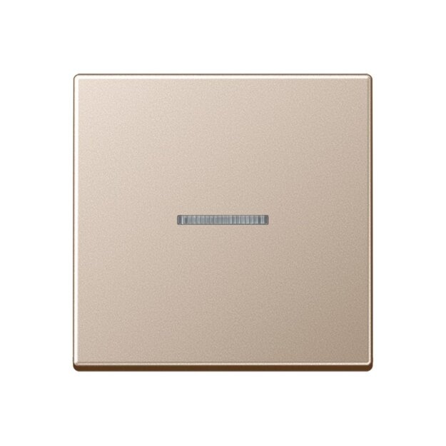 Jung A10911STRFCH KNX RF Taster 1-fach (Duroplast lackiert) Champagner Serie A