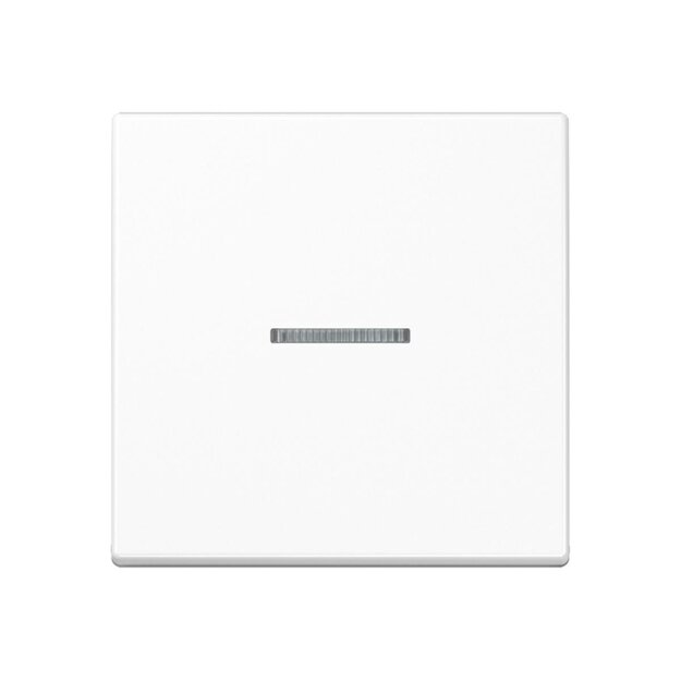 Jung A10911STRFWW KNX RF Taster 1-fach (Duroplast hochkratzfest glänzend) Alpinweiß Serie A