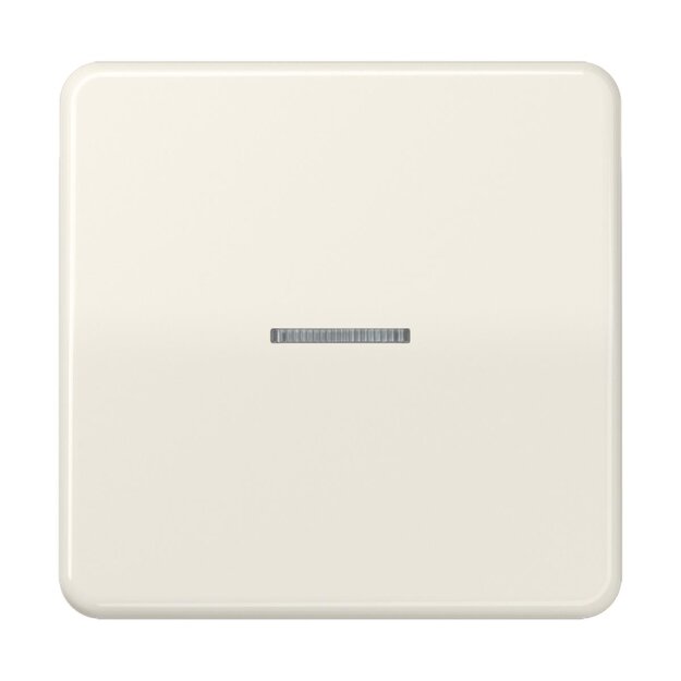 Jung CD10911STRF KNX RF Taster 1-fach (Duroplast hochkratzfest glänzend) Weiß Serie CD